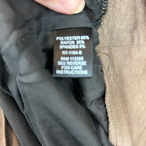 Aryn K. blouse, size Medium. beaded, geometric, casual, NWT, office, vacation - Picture 13 of 14